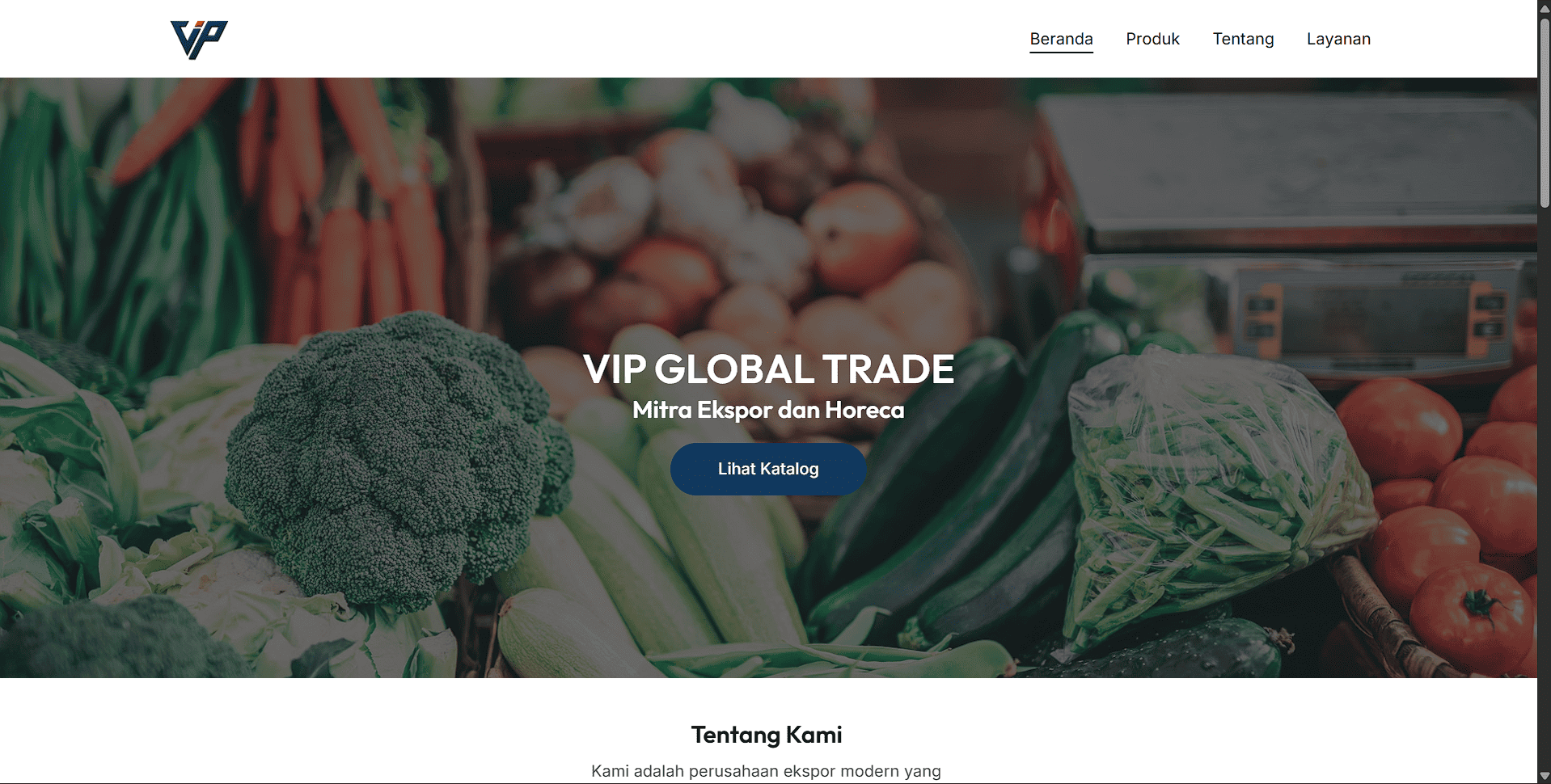 Export/Import Company Website